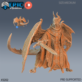 Hunters Guild Bahamut Cleric - The Printable Dragon